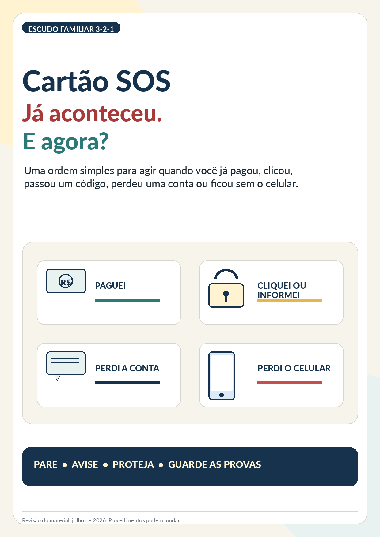 Bônus Cartão SOS