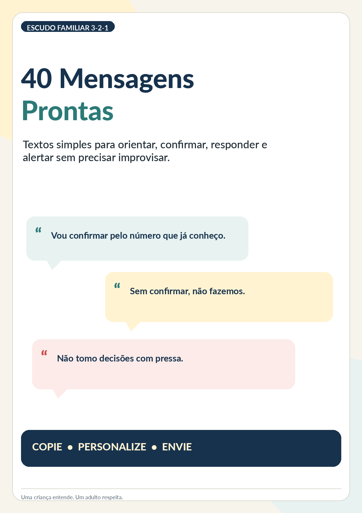 Bônus 40 Mensagens Prontas